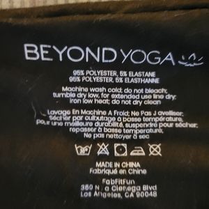 Black Beyond Yoga Infinity Scarf